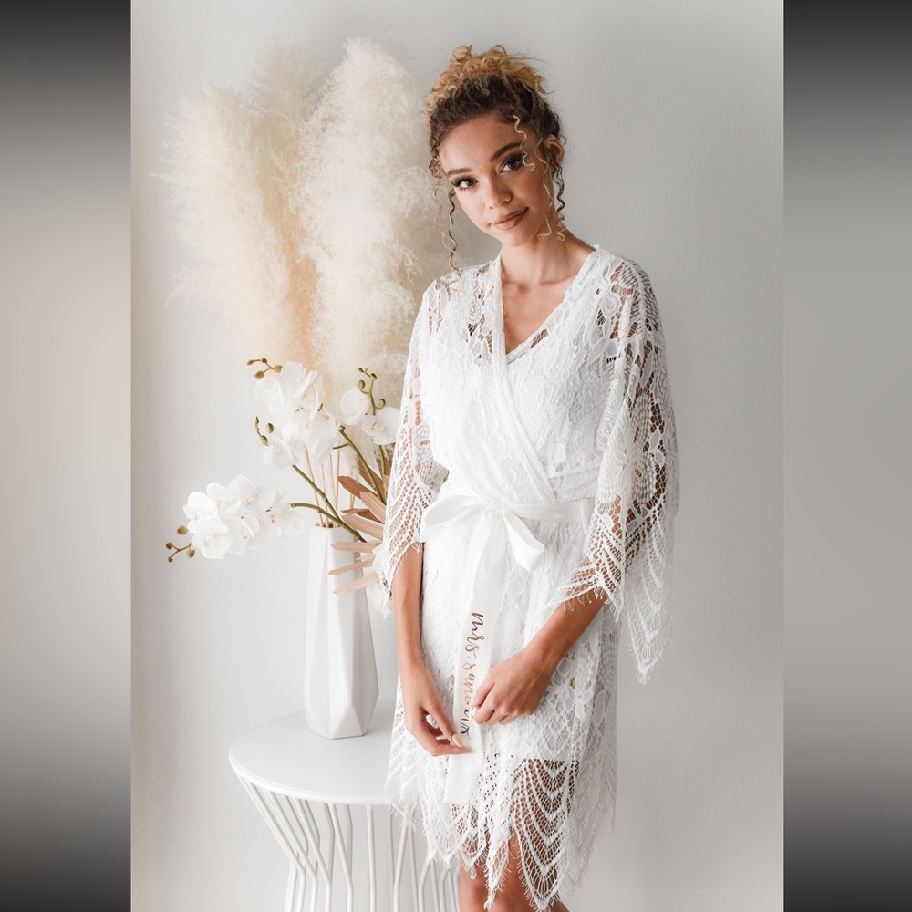 Bridal robe